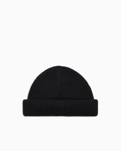 EA7 Wool-blend fisherman beanie