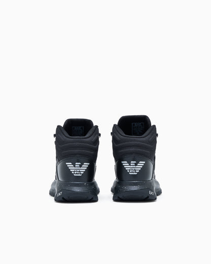 Ea7 Ice Altura Ankle Boots Black