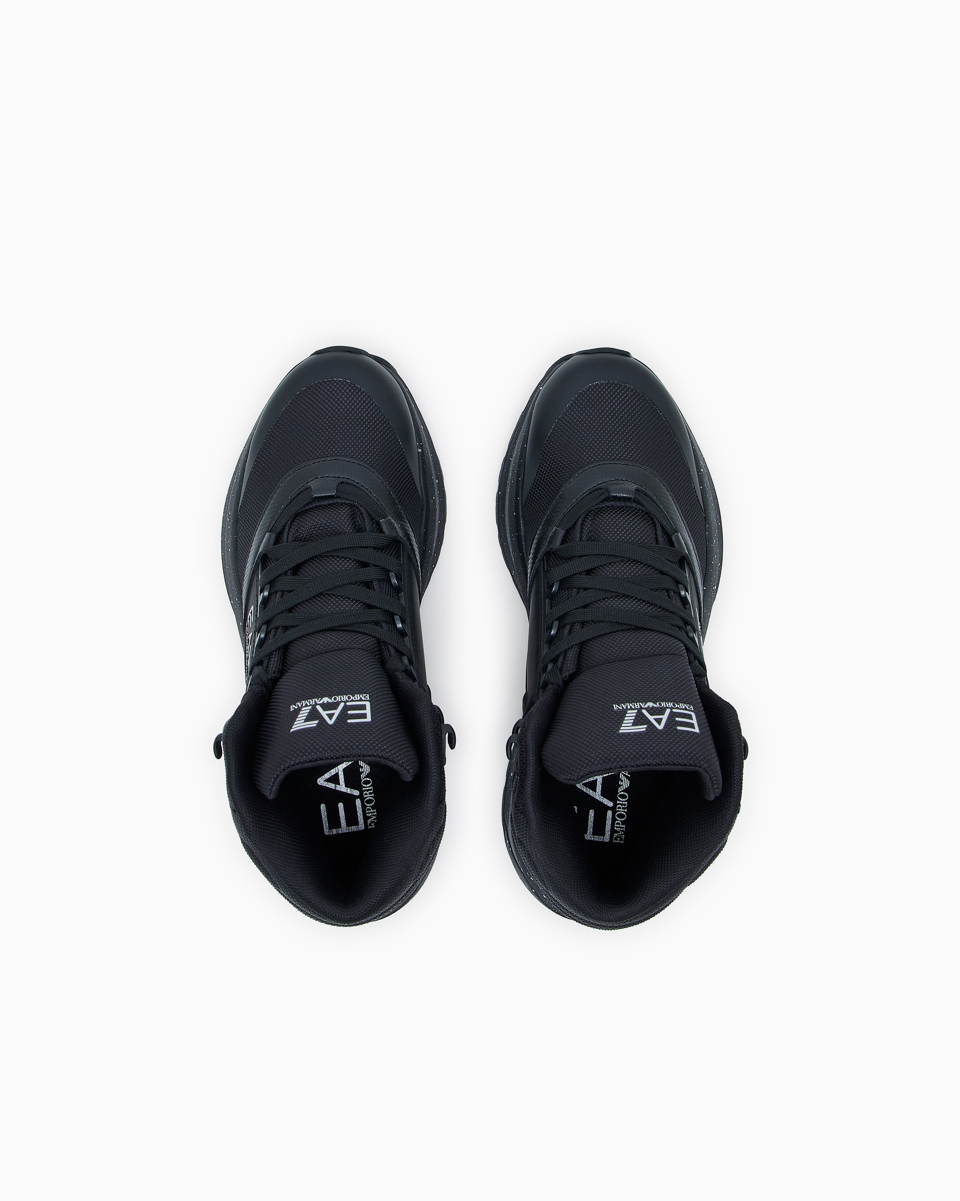 Ea7 Ice Altura Ankle Boots Black