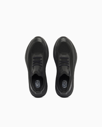 Ea7 Crusher Sonic Knit Sneakers Black