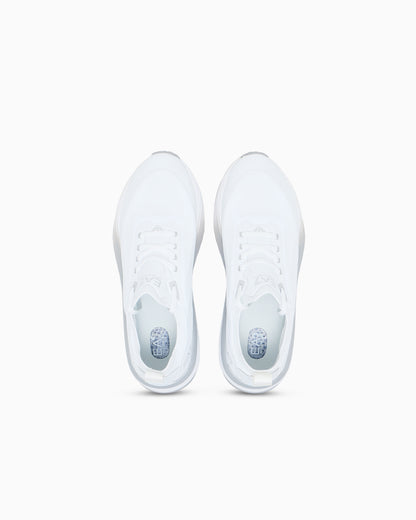 Ea7 Crusher Sonic Knit Sneakers White