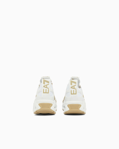 Ea7 Infinity Cage Sneakers Gold