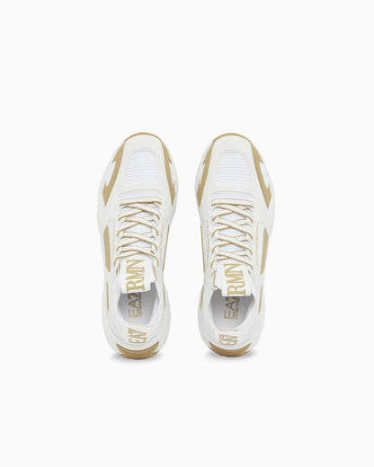 Ea7 Infinity Cage Sneakers Gold