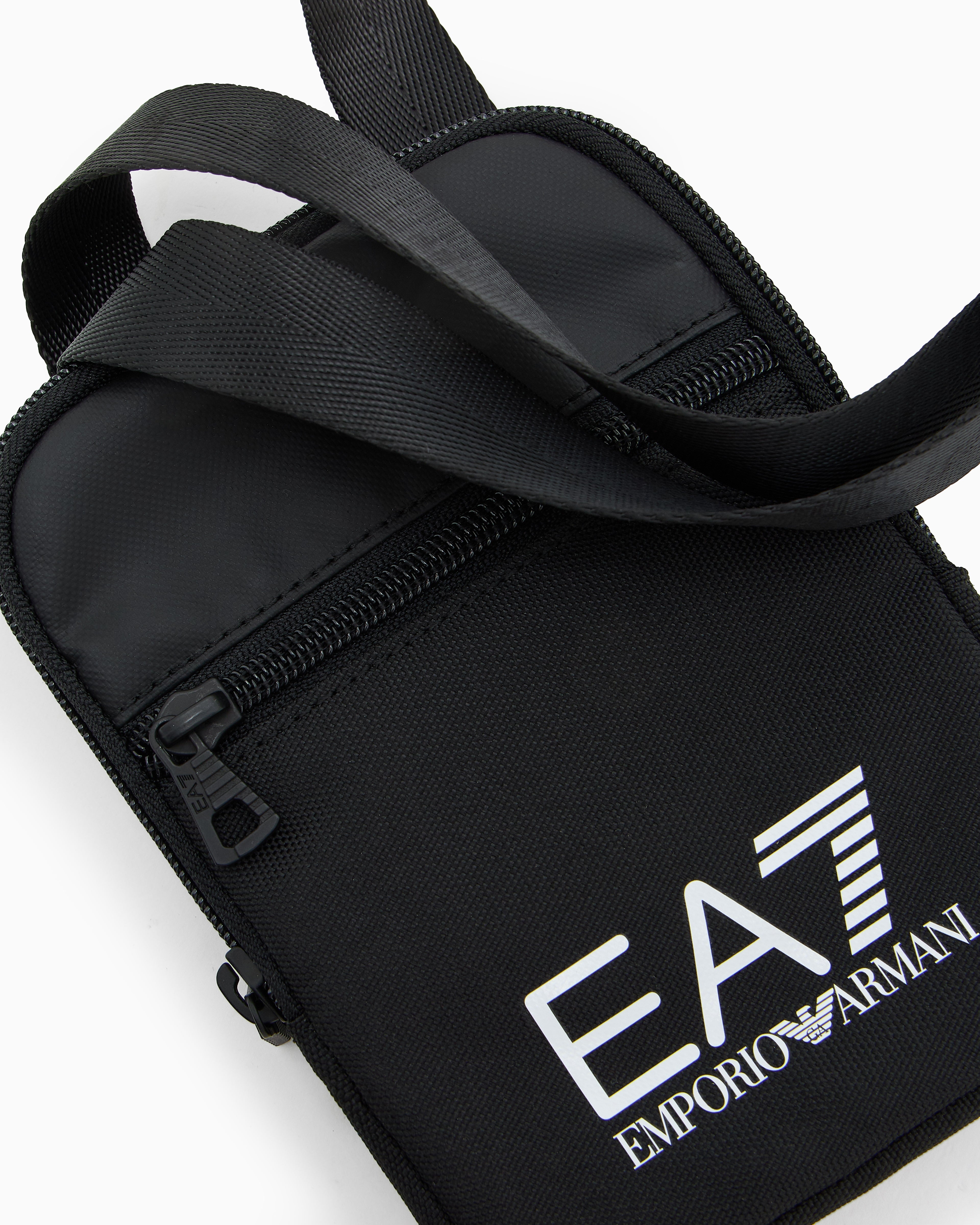 EA7 Train Core small cross-body bag with oversized EA7 logo