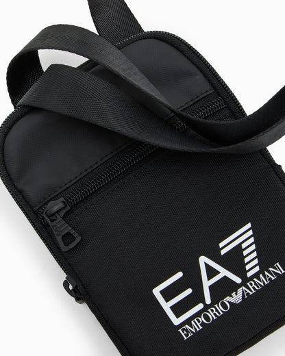 EA7 Train Core small cross-body bag with oversized EA7 logo