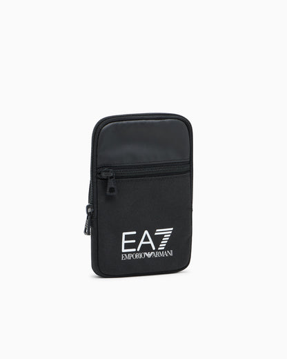 EA7 Train Core small cross-body bag with oversized EA7 logo