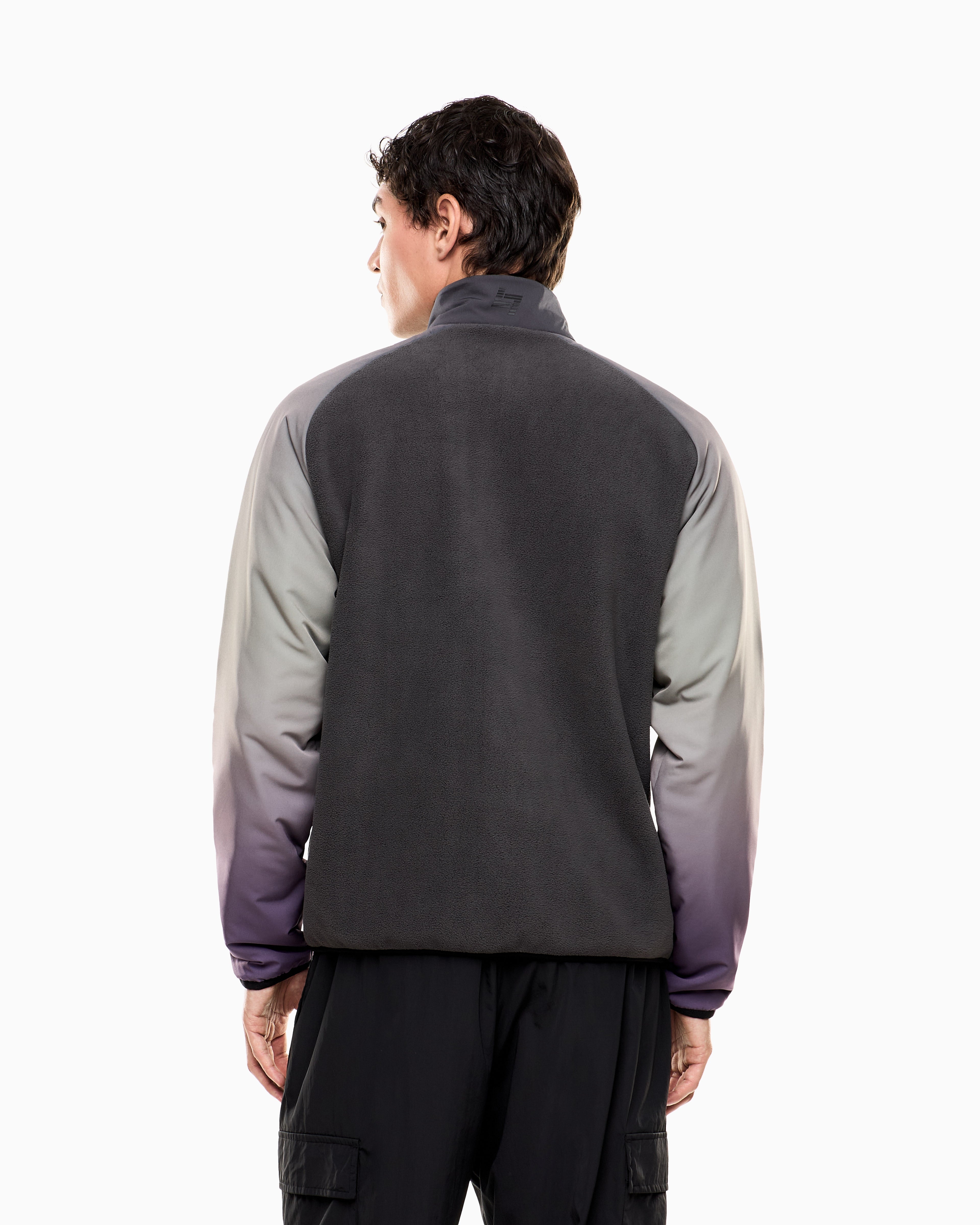 EA7 Urban Escape Unisex zip-up sweatshirt in stretch technical fabric