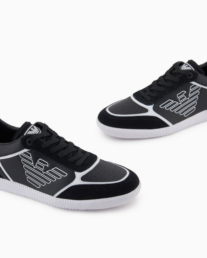 Ea7 Heritage Eagle Sneakers Black