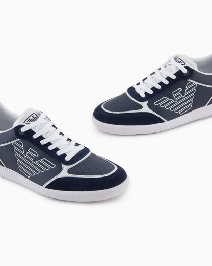 Ea7 Heritage Eagle Sneakers Blue
