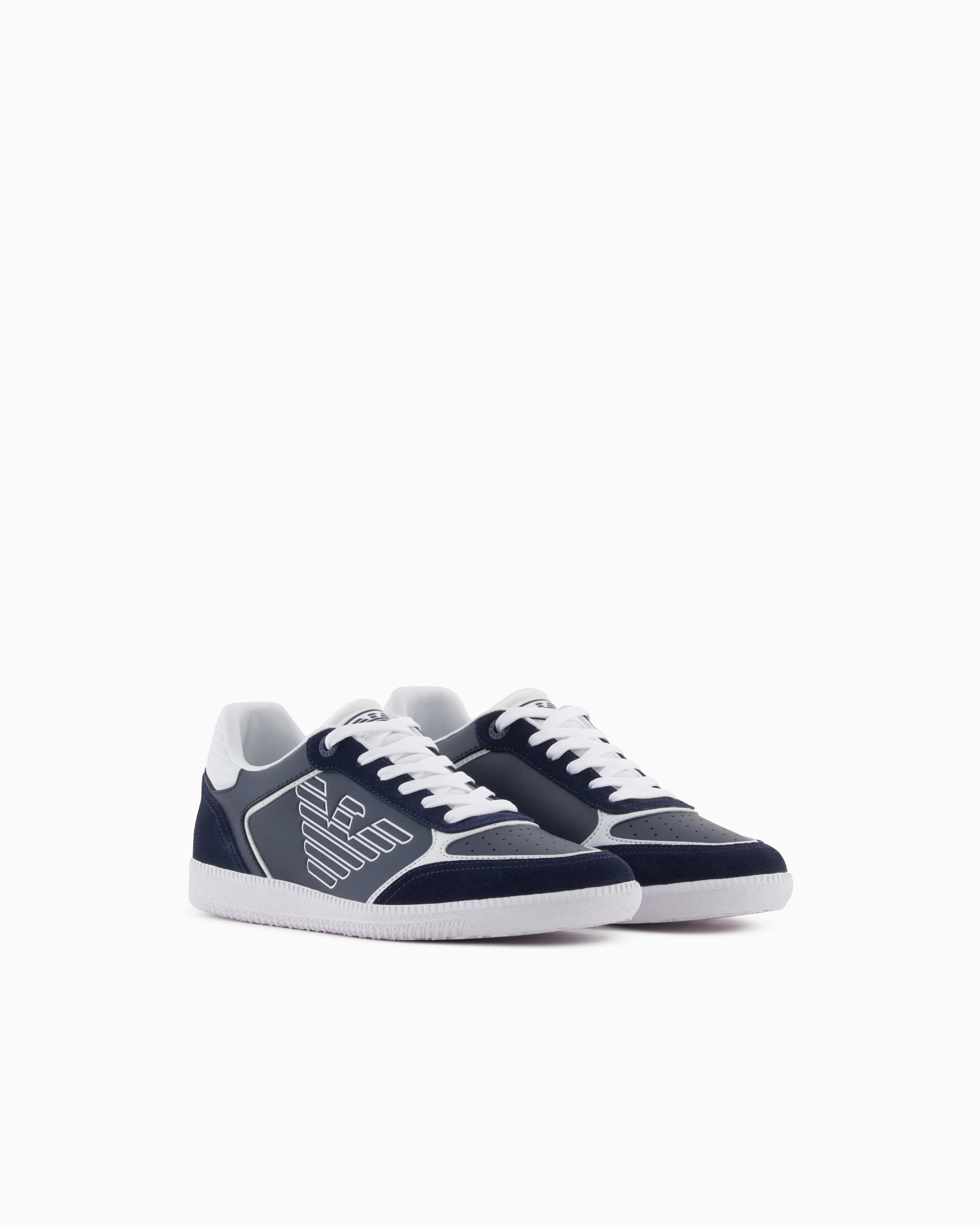 Ea7 Heritage Eagle Sneakers Blue