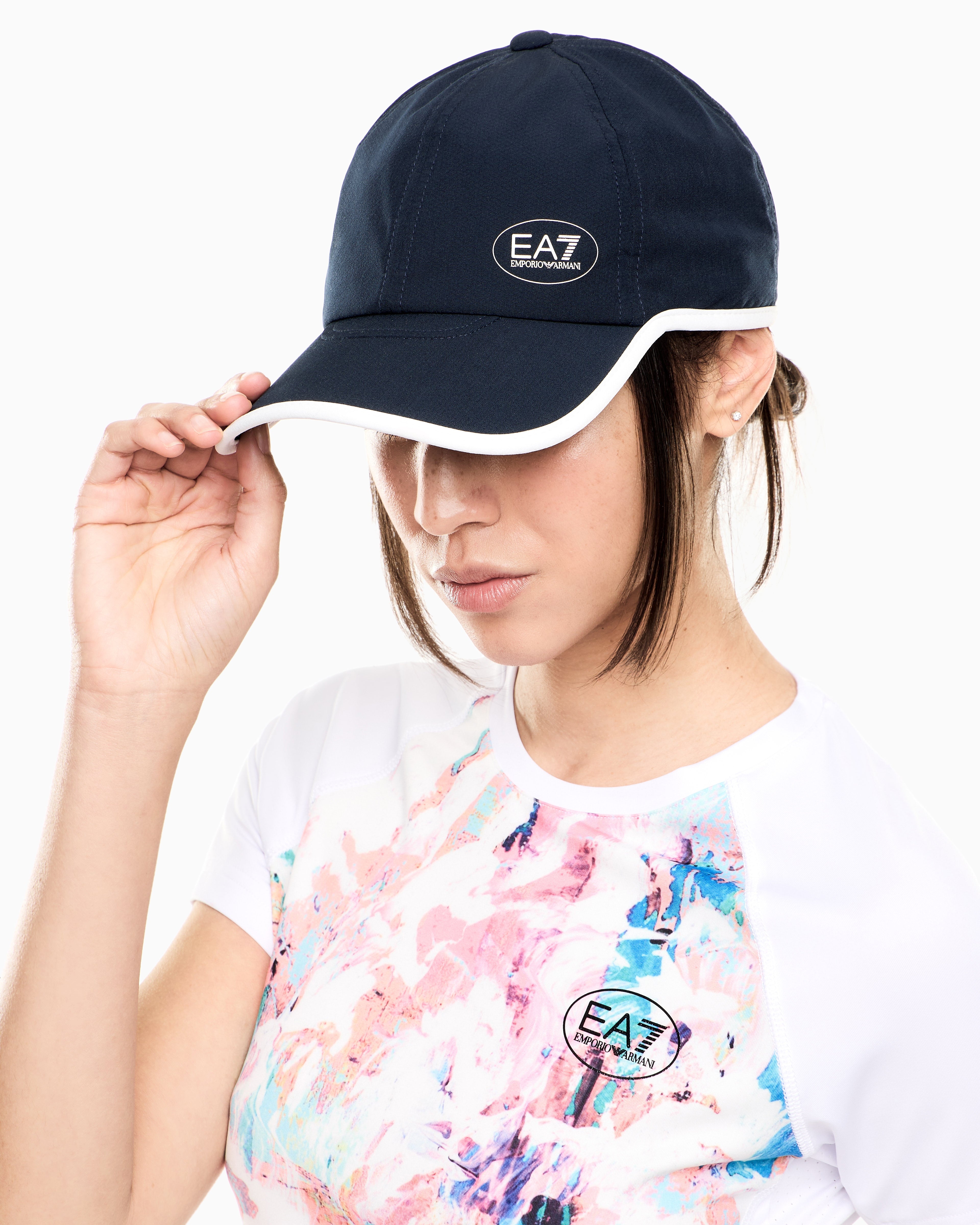 EA7 Golf Pro baseball cap in technical fabric