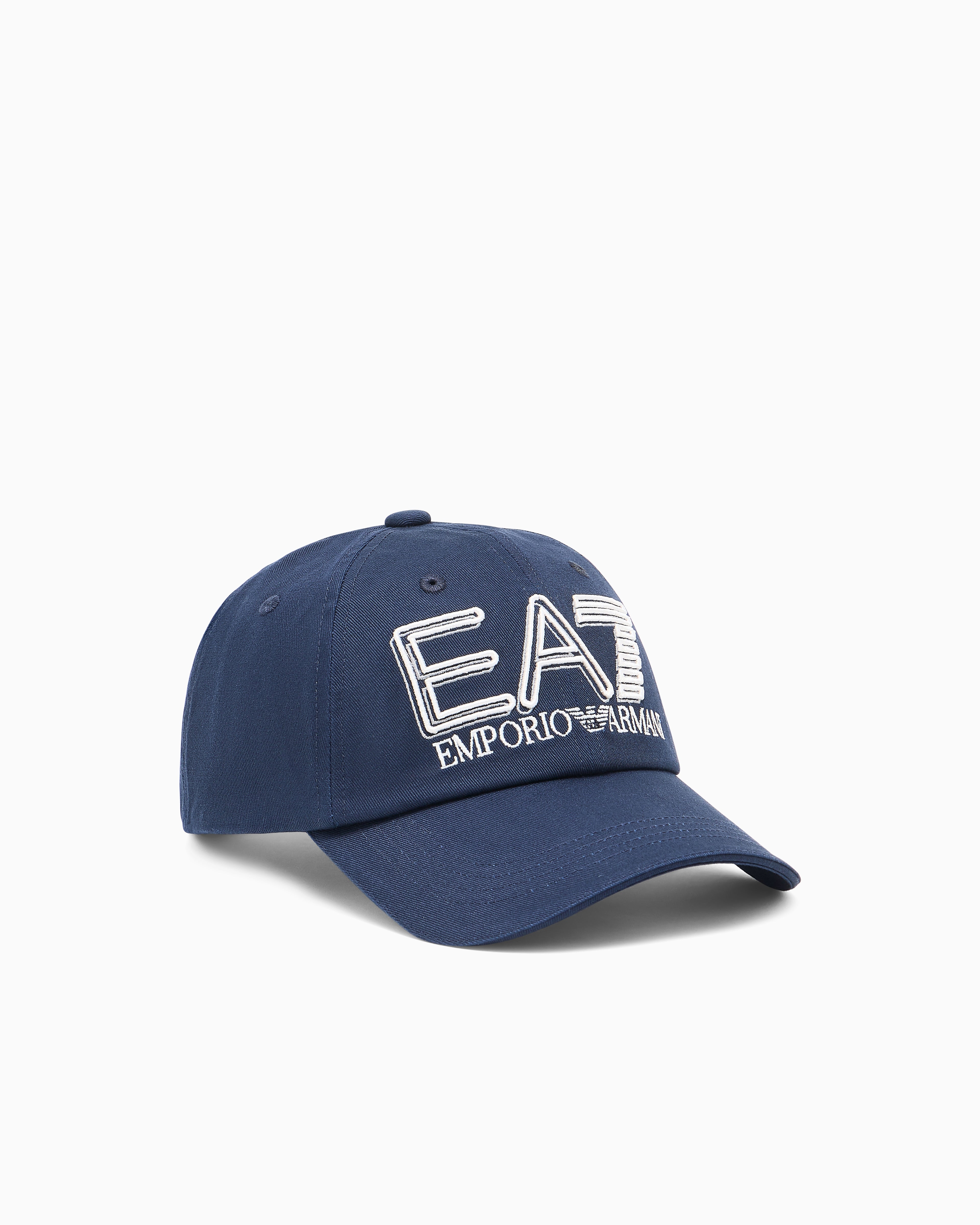 EA7 Cotton Baseball Hat with Visor