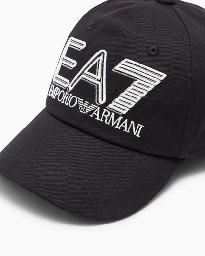 EA7 Cotton Baseball Hat with Visor