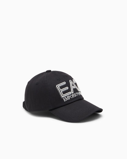EA7 Cotton Baseball Hat with Visor