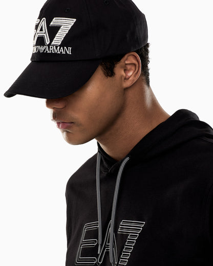 EA7 Cotton Baseball Hat with Visor