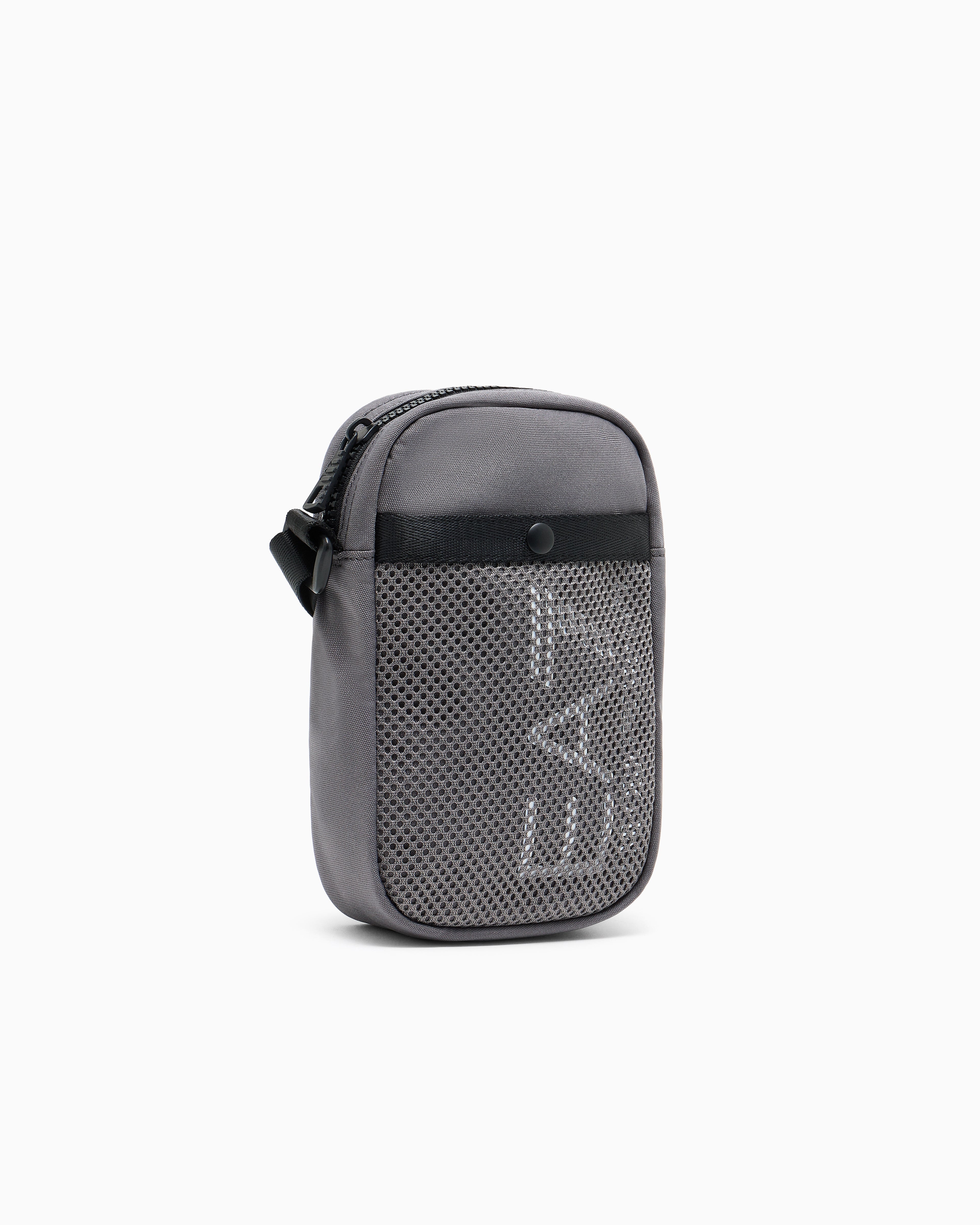 EA7 Shoulder bag in technical fabric with printed logo