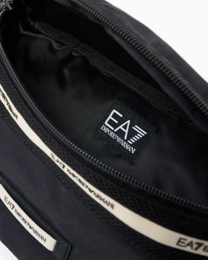 EA7 Logo Series nylon belt bag