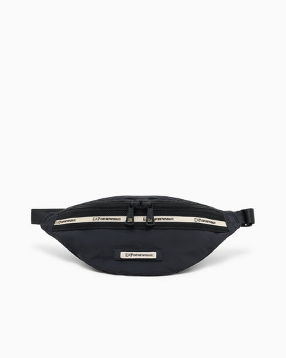 EA7 Logo Series nylon belt bag