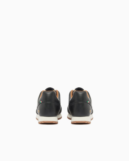 Ea7 Black And White 10Th Anniversary Sneakers Black