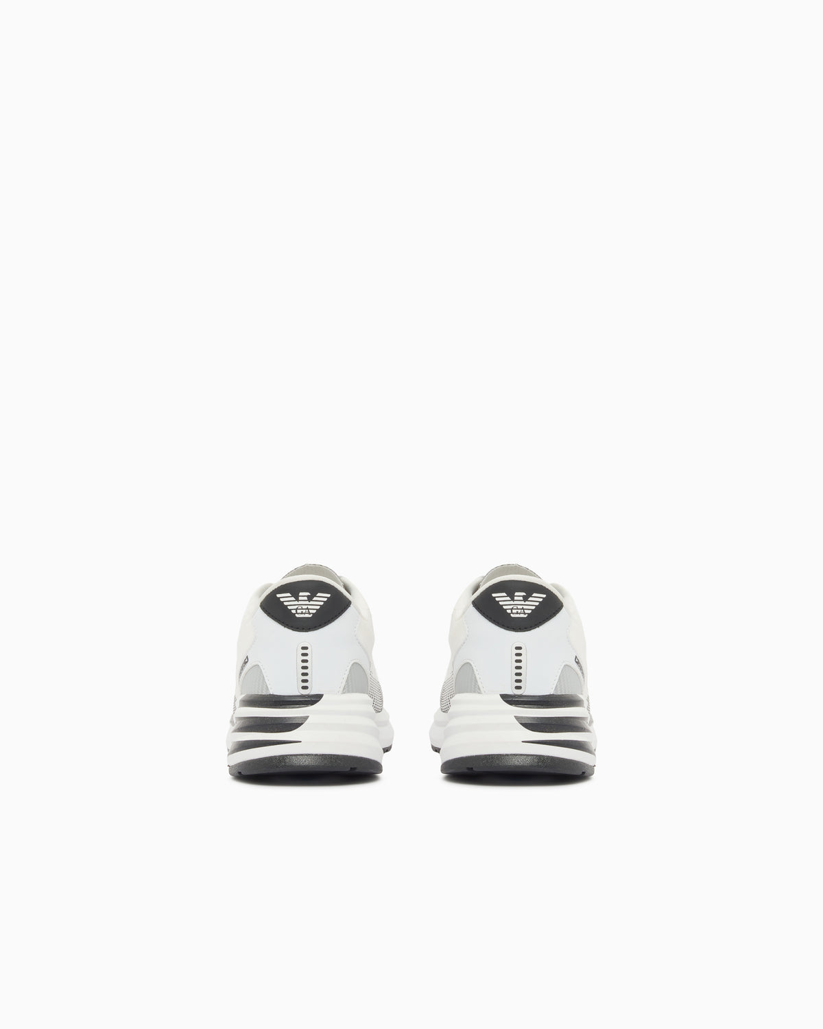 Ea7 Sneakers Crusher Distance In Mesh With Reflective Details White