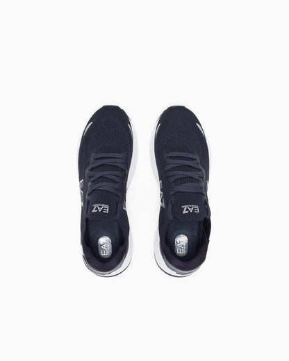 Ea7 Crusher Distance Knit 2.0 Sneakers Blue