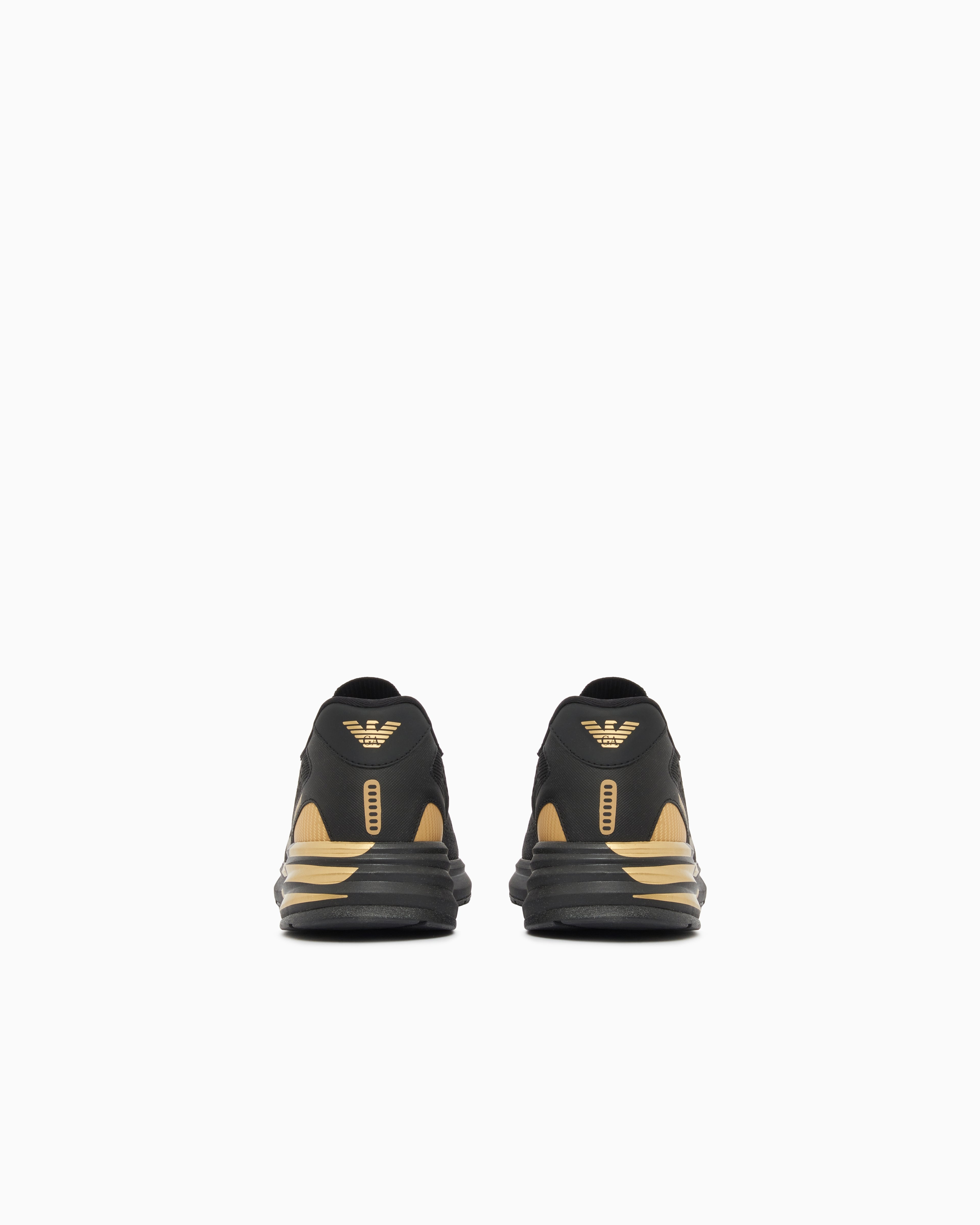 Ea7 Crusher Distance Knit 2.0 Sneakers Black