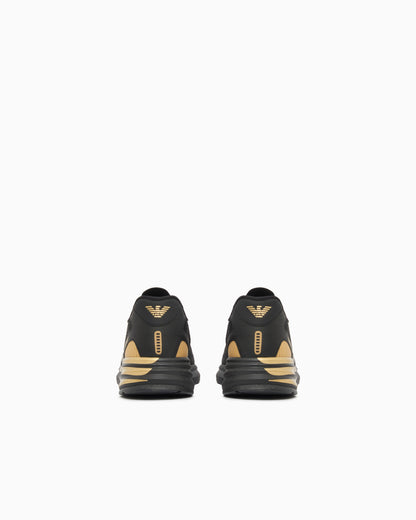Ea7 Crusher Distance Knit 2.0 Sneakers Black
