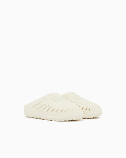 Ea7 Beachwear Slippers In Ethyl Vinyl Acetate Beige