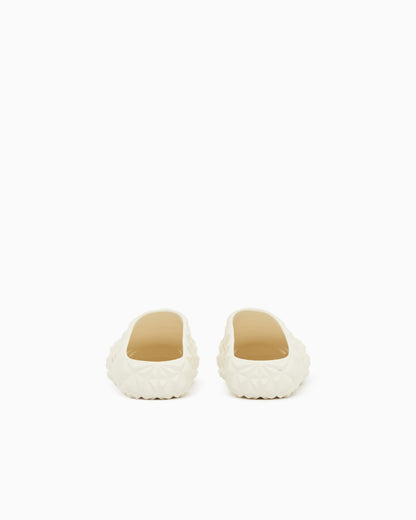 Ea7 Beachwear Slippers In Ethyl Vinyl Acetate Beige