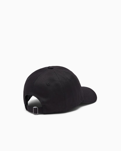 EA7 Baseball hat Logo Series in embroidered cotton twill
