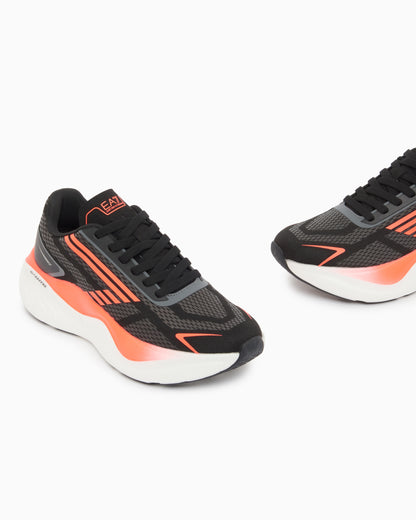 Ea7 Sneaker Nitro Wave 2 Regular Fit With Rubber Sole Grey