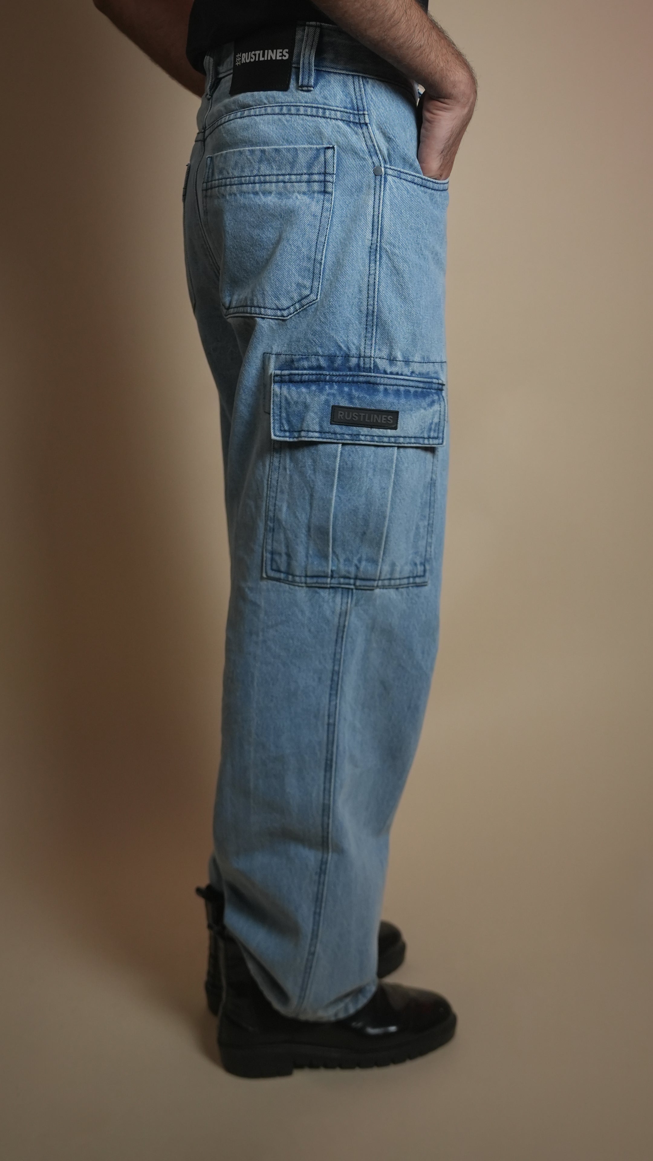 ICED DENIM MEN'S CARGO