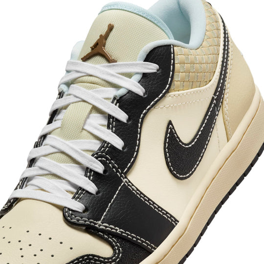 Air Jordan Low Se Coconut Milk Black Muslin – Kicks Machine