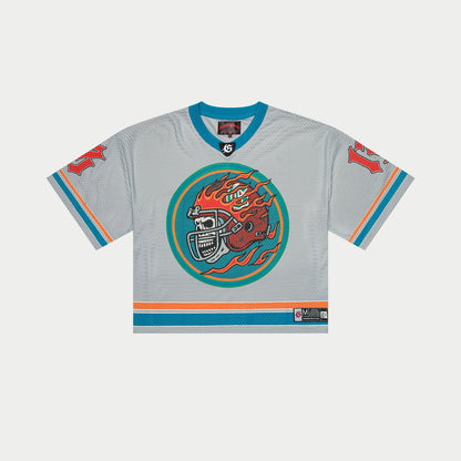 Godspeed First Down Jersey (Grey / Blue / Orange)