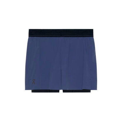On 3" Performance 2/1 Shorts Acai | Black (Women'S)