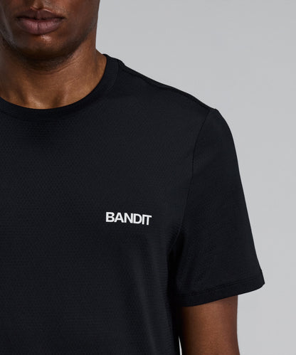Bandit Mens Micromesh Run Tee Black