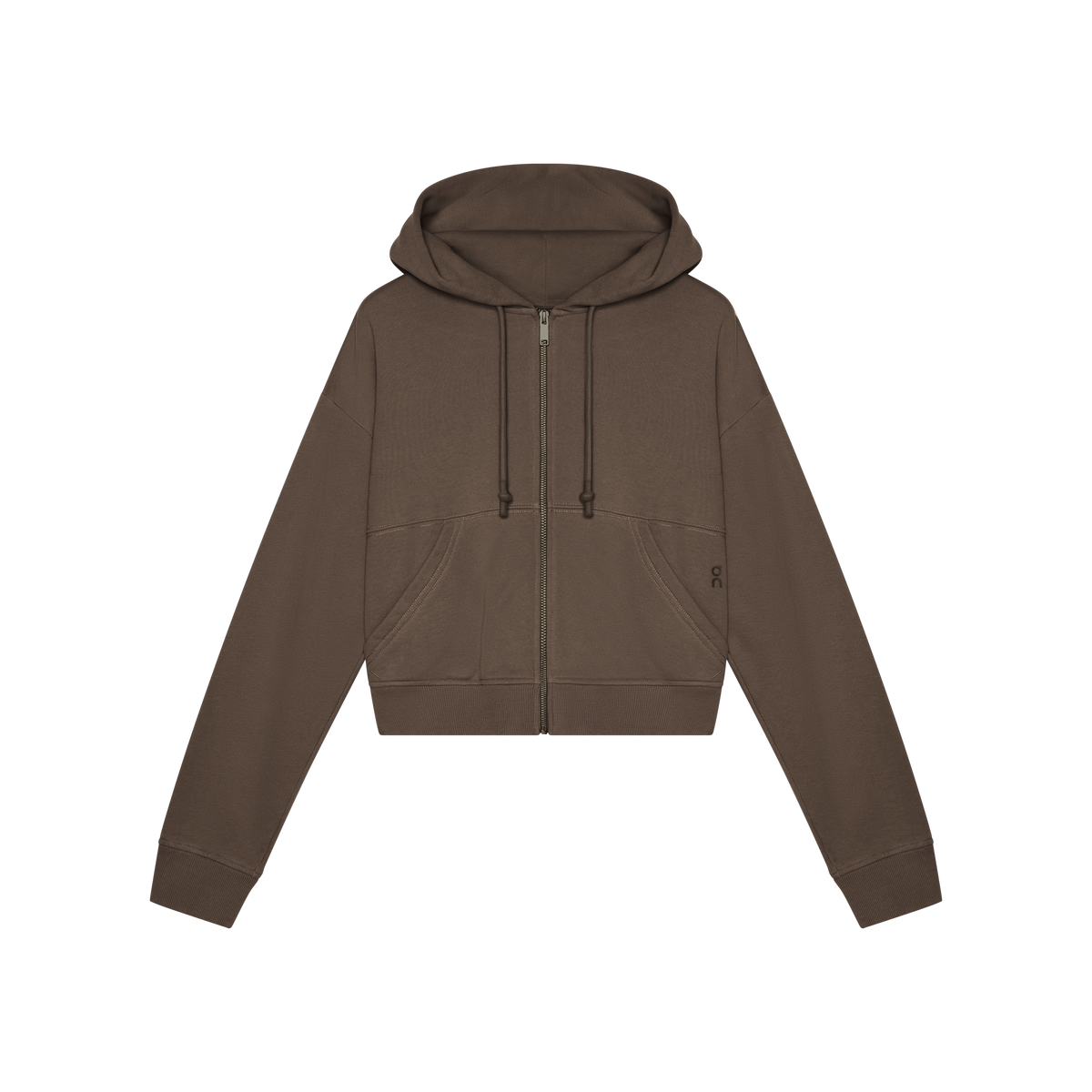 On Club Collective Full Zip Hoodie Fka Espresso (Women'S)