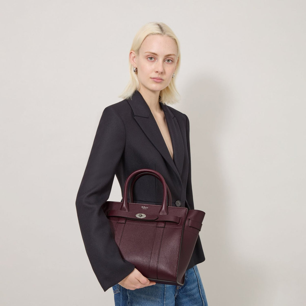 Mulberry Small Zipped Bayswater
