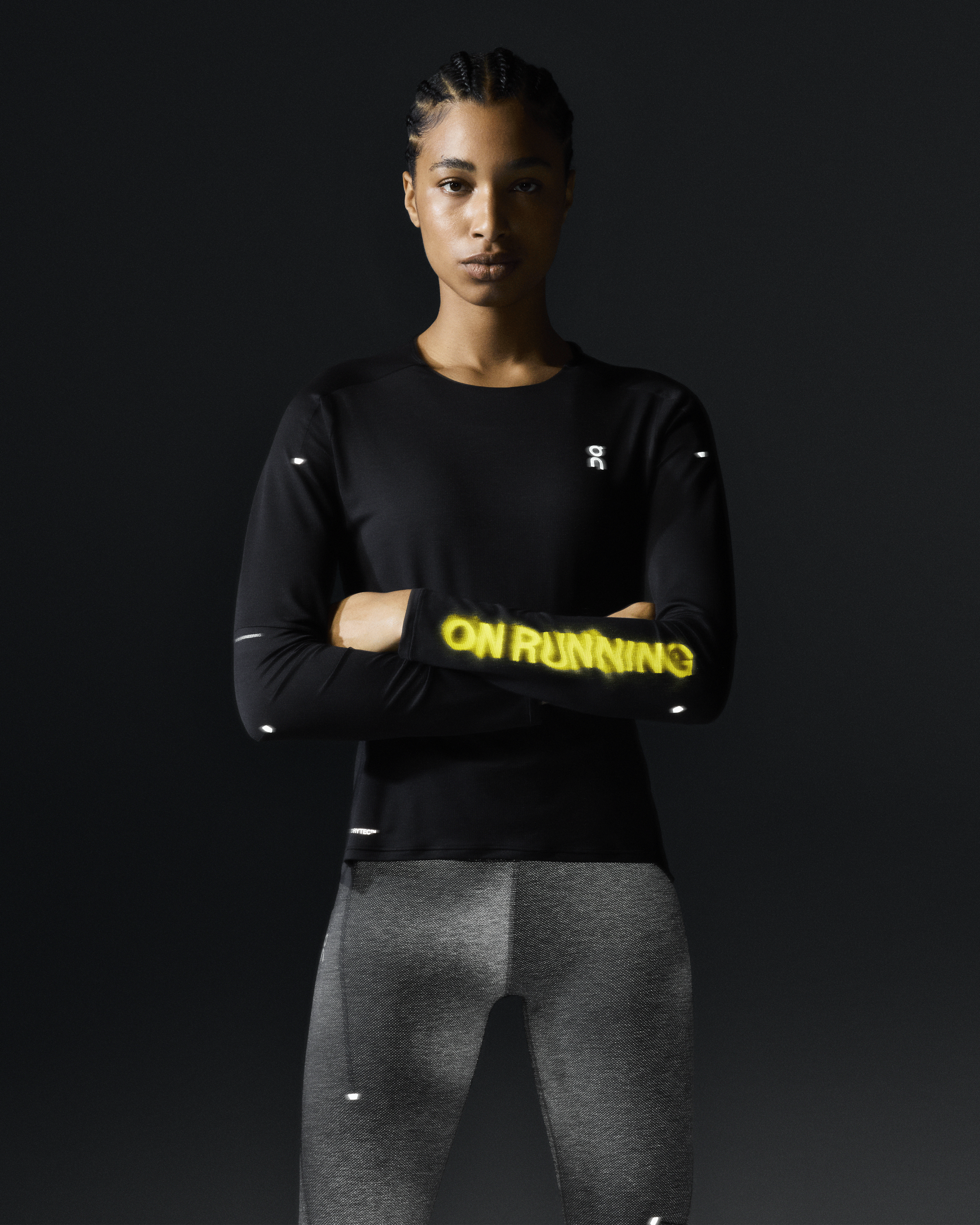 On Performance Long-T Lumos Black (Women'S)