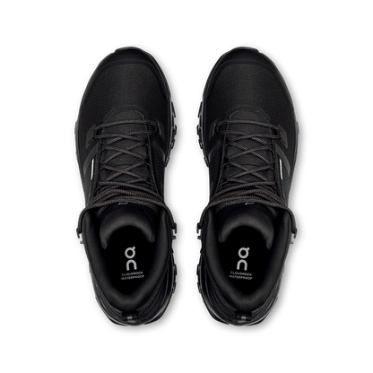 On Cloudrock Mid Waterproof Black Black