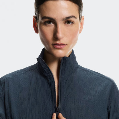 On Courtside 1/2 Zip Eaze Midnight (Women'S)