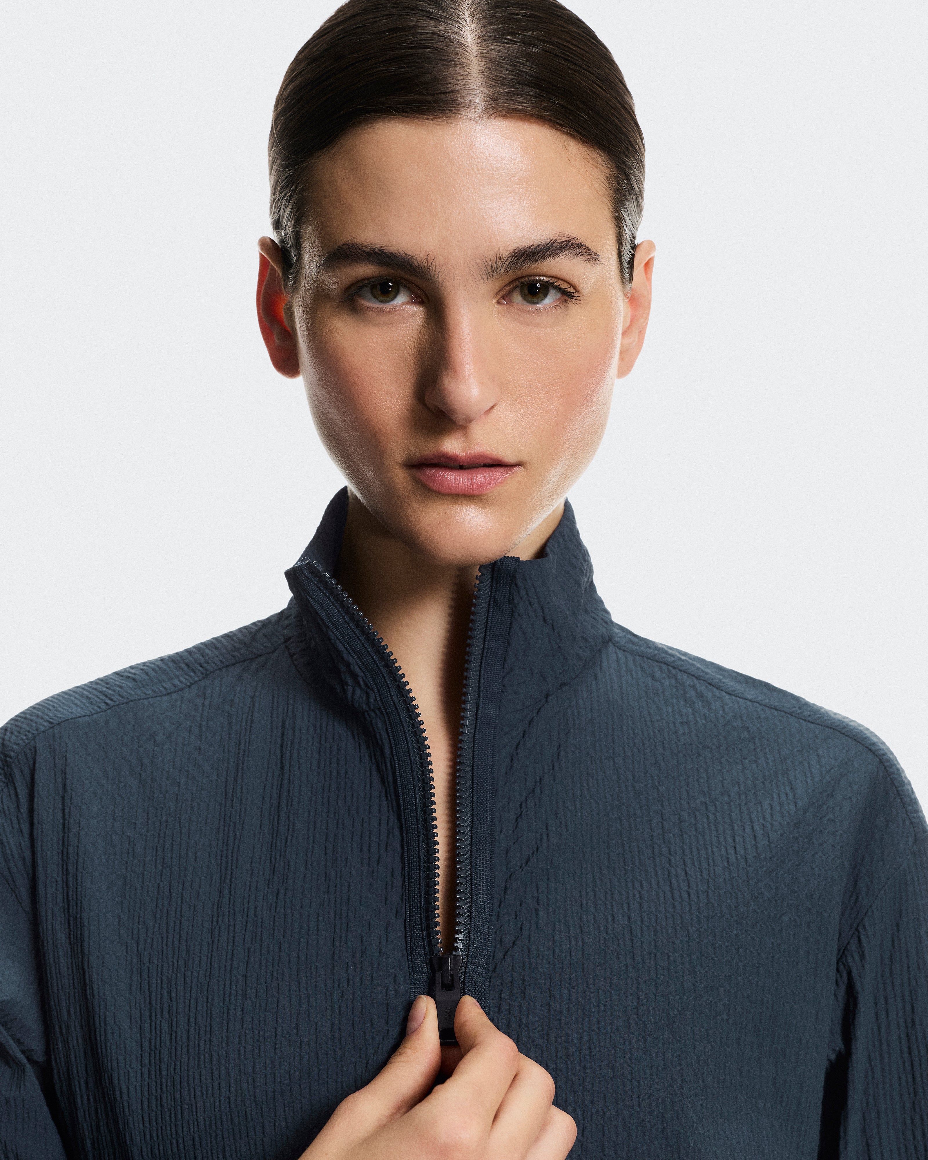 On Courtside 1/2 Zip Eaze Midnight (Women'S)