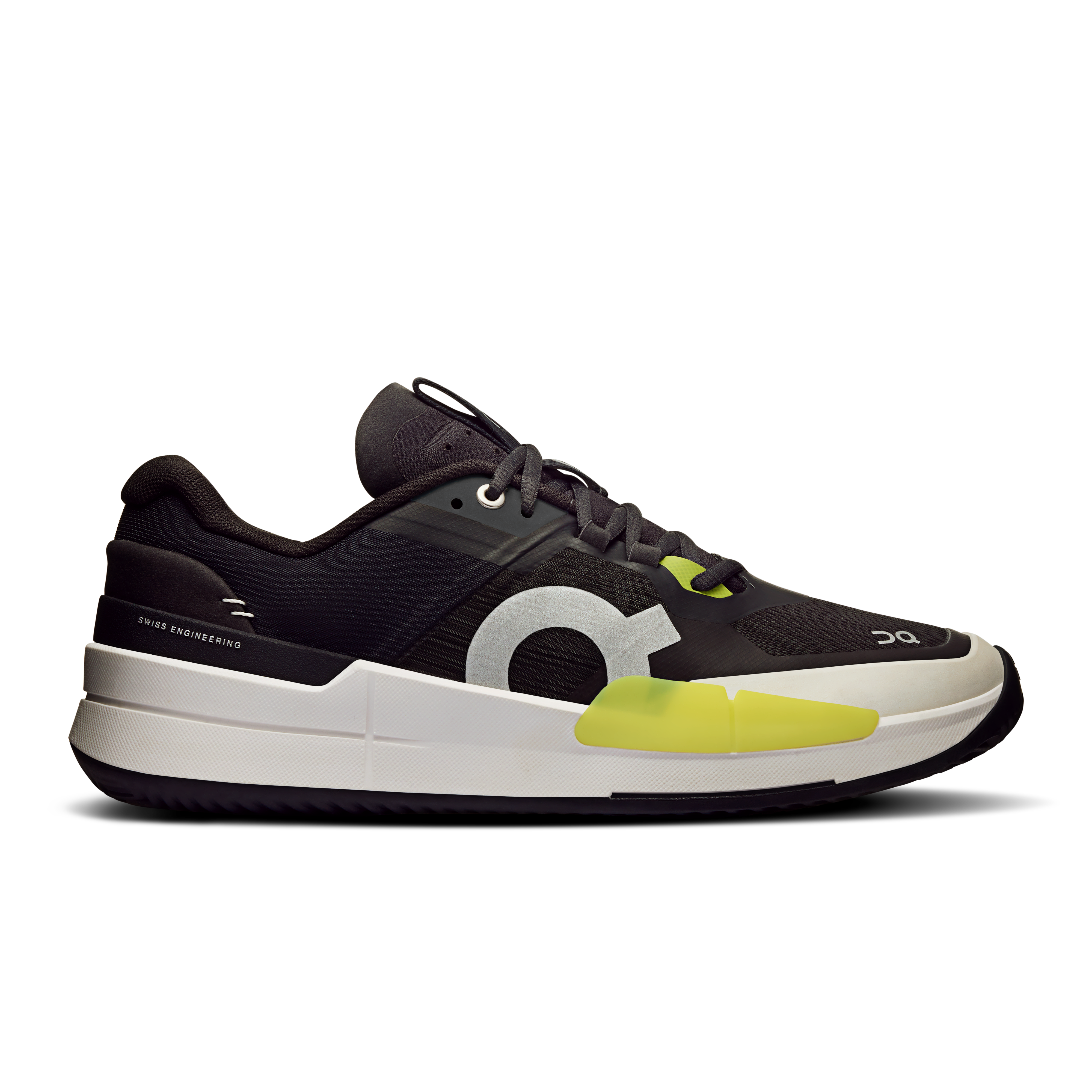 On Running The Roger Pro 2 Clay Black Lime