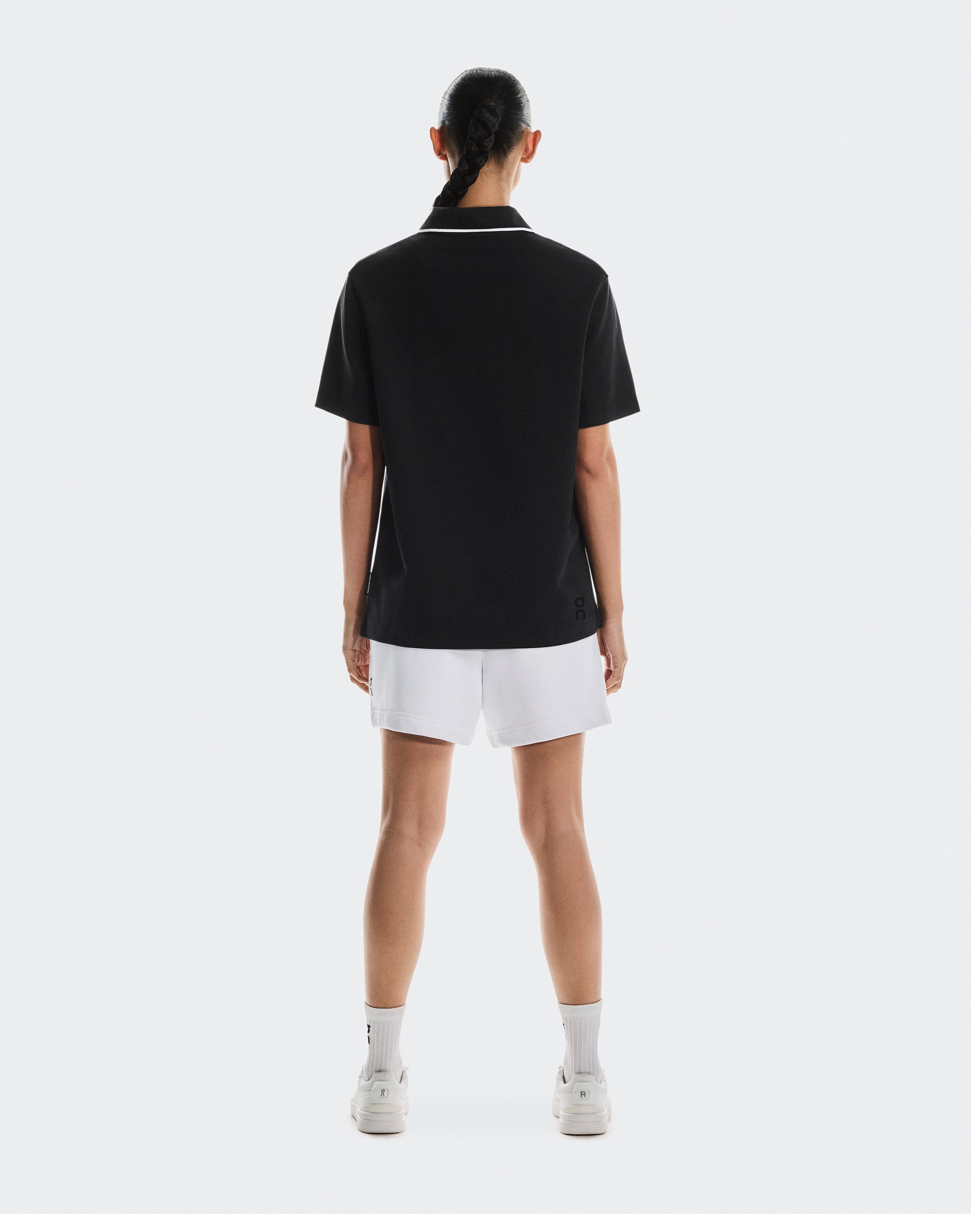 On Courtside Polo Black (Women's)