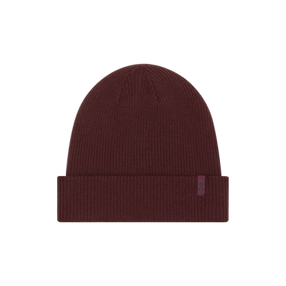On Merino Beanie Maroon