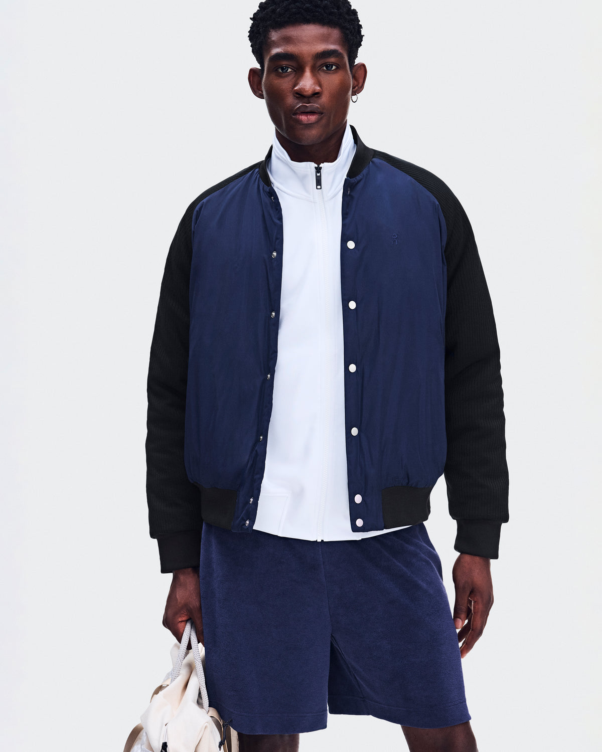 On Courtside Bomber Inkwell | Black
