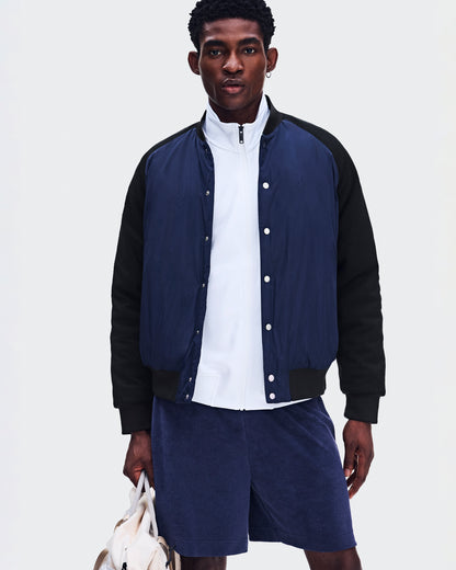On Courtside Bomber Inkwell | Black