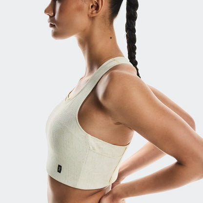 On Pace Pocket Bra Taupe (Women'S)