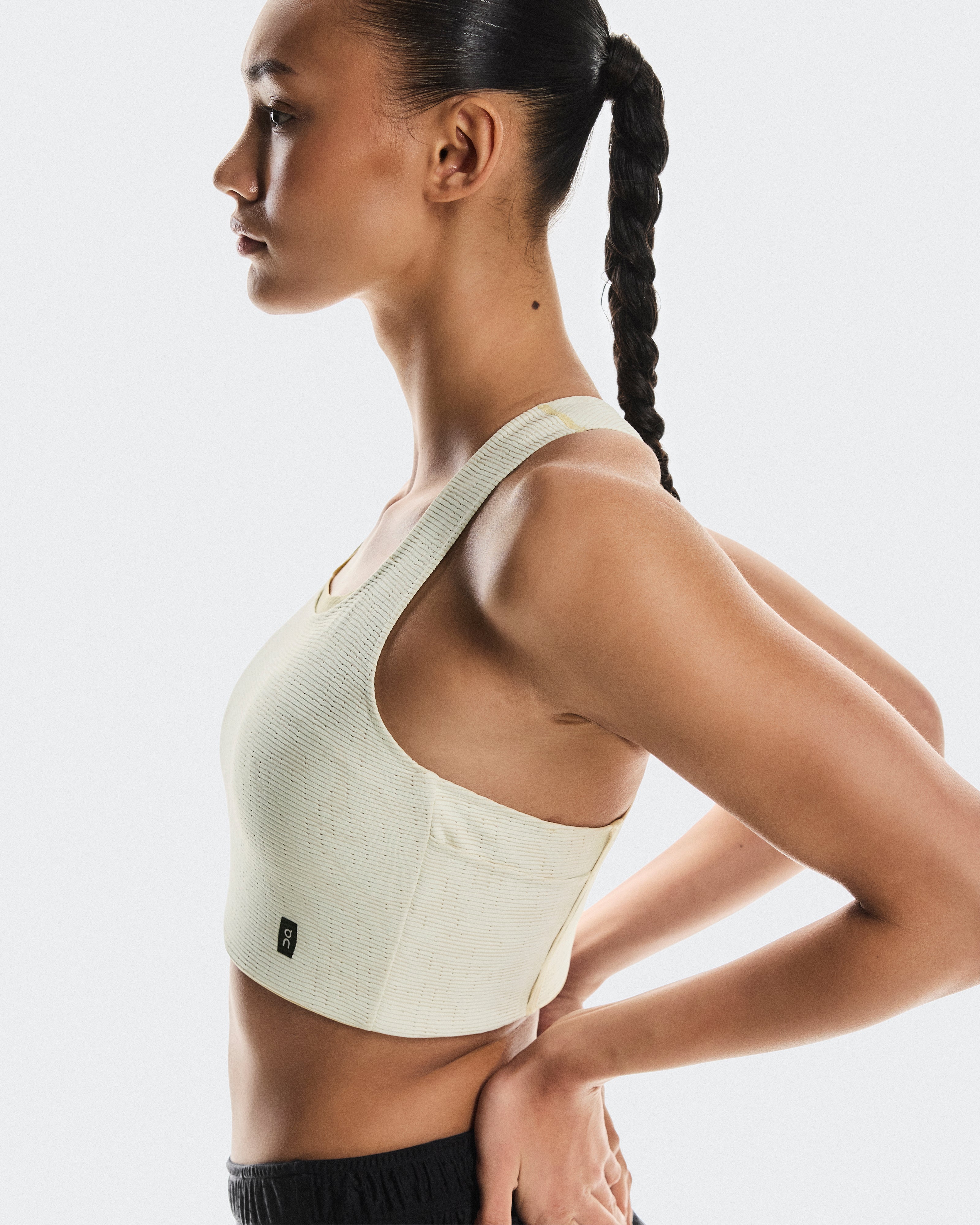 On Pace Pocket Bra Taupe (Women'S)