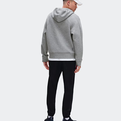 On Focus Tech Zip Hoodie Basalt